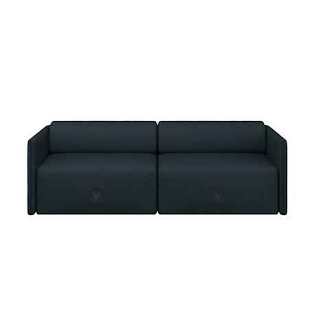 Palo Block 2-seater Sofa Low Back, Pine