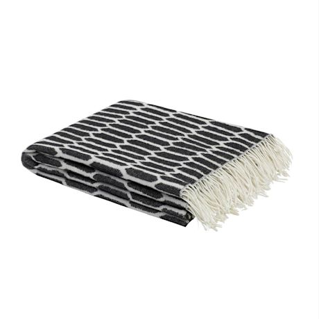 Kenno Throw, Black / White