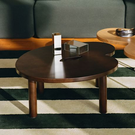 Worm Coffee Table Round, Brown/Brown
