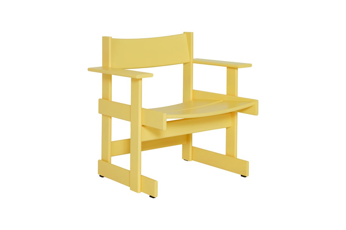 Bullnose Lounge Chair, Yellow, Art. no. 31306 (image 1)