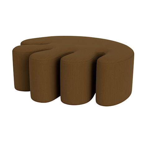 Palma Pouf Large, Steelcut 3 0265