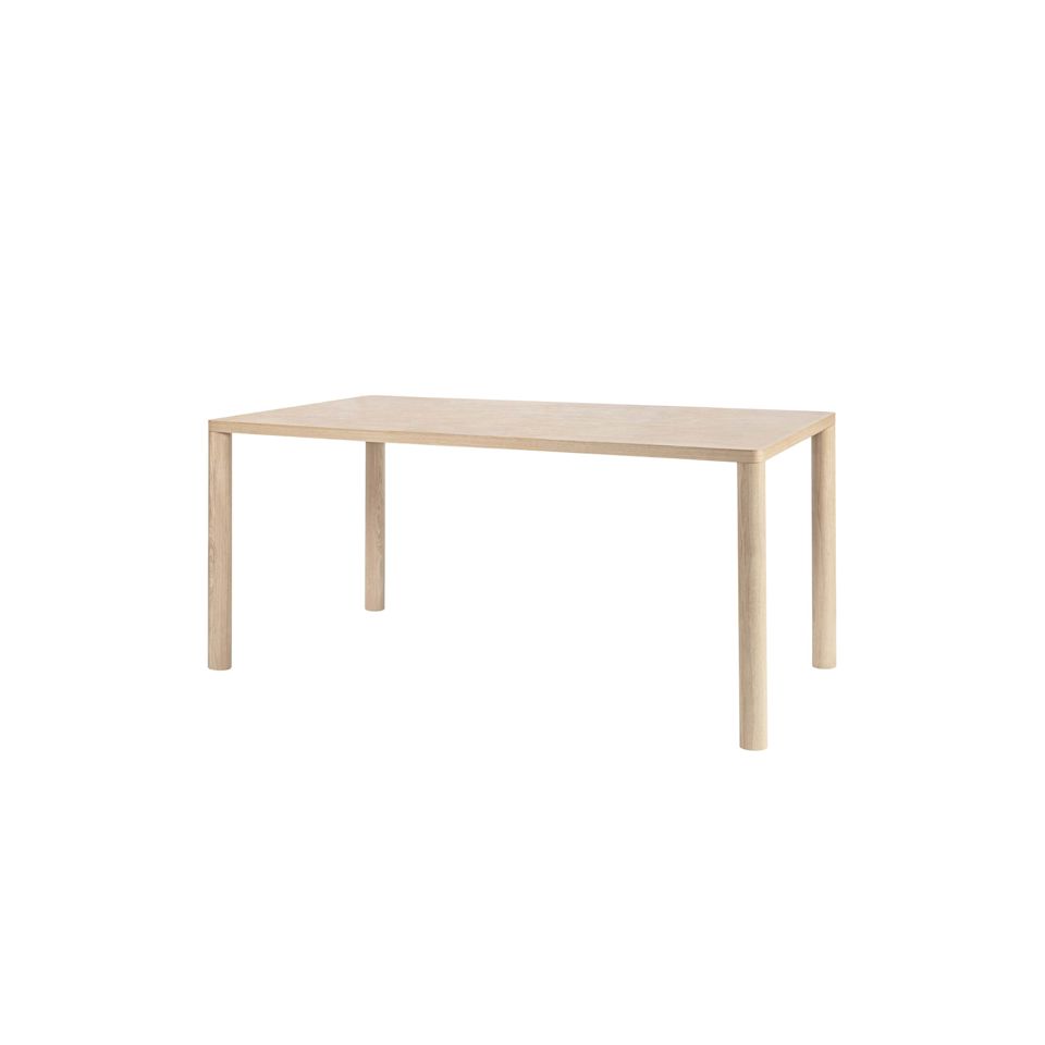 Log Table 140 cm / 55 in, Oak by Hem