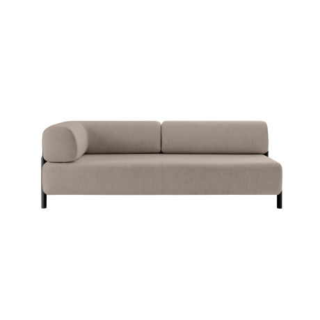 Palo 2-seater Sofa Chaise Left, Beige