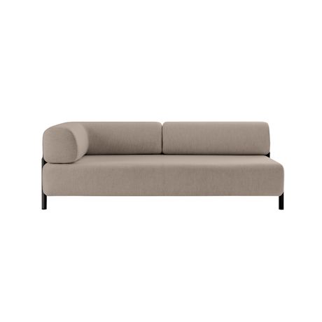 Palo 2-seater Sofa Chaise Left, Beige