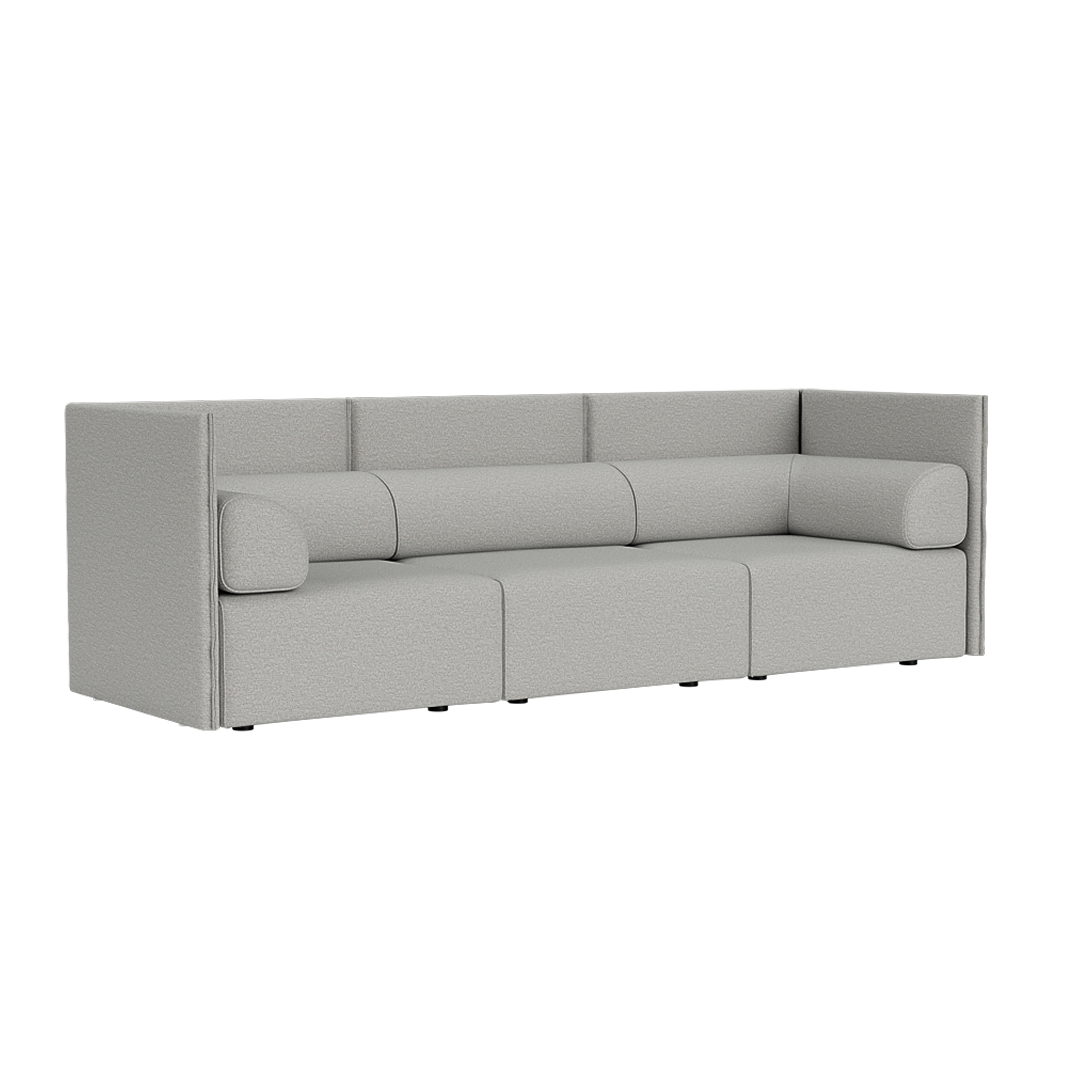 Palo Block 3-seater Sofa Medium Back with Armrests, Amdal 130, Art. no. 95038 (image 1)