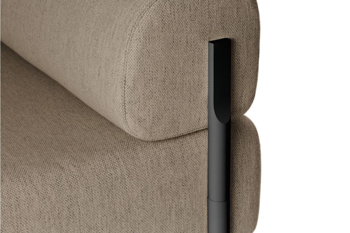 Palo 2-seater Sofa with Armrests, Beige, Art. no. 20020 (image 3)