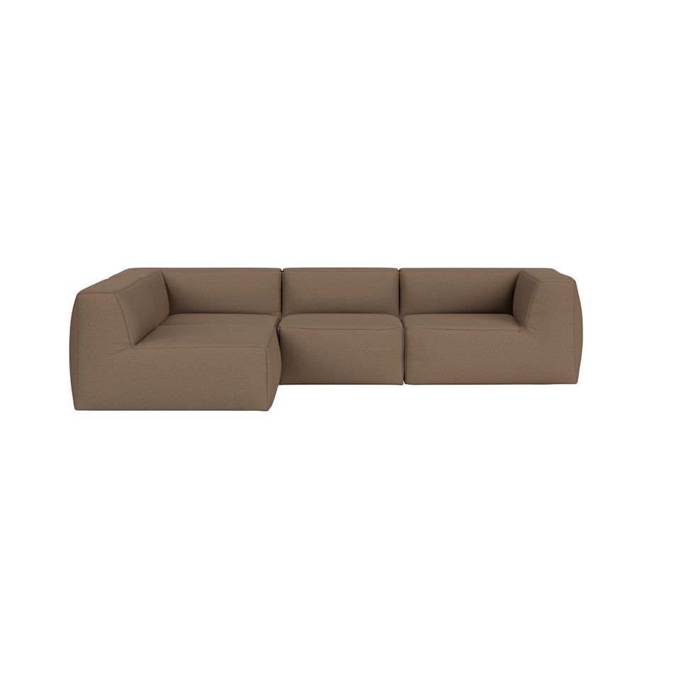 Great 3-seater Sofa Narrow Corner Left by Hem