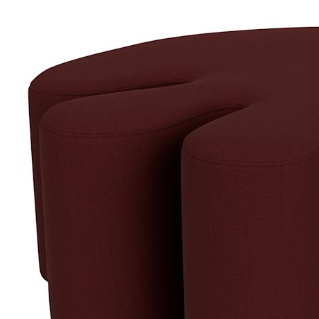 Palma Pouf Large, Steelcut 3 0655