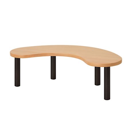 Worm Coffee Table Large, Beech/Brown