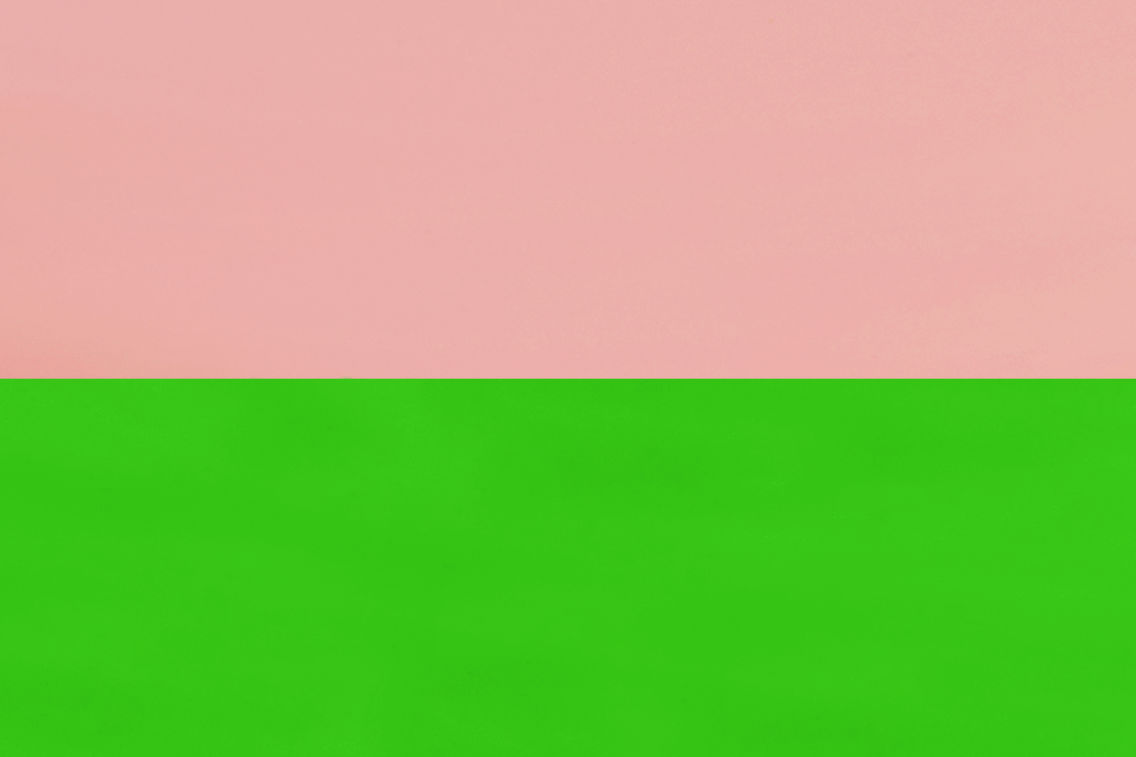 Pesa Candle Holder Low, Pink / Green, Art. no. 31023 (image 3)