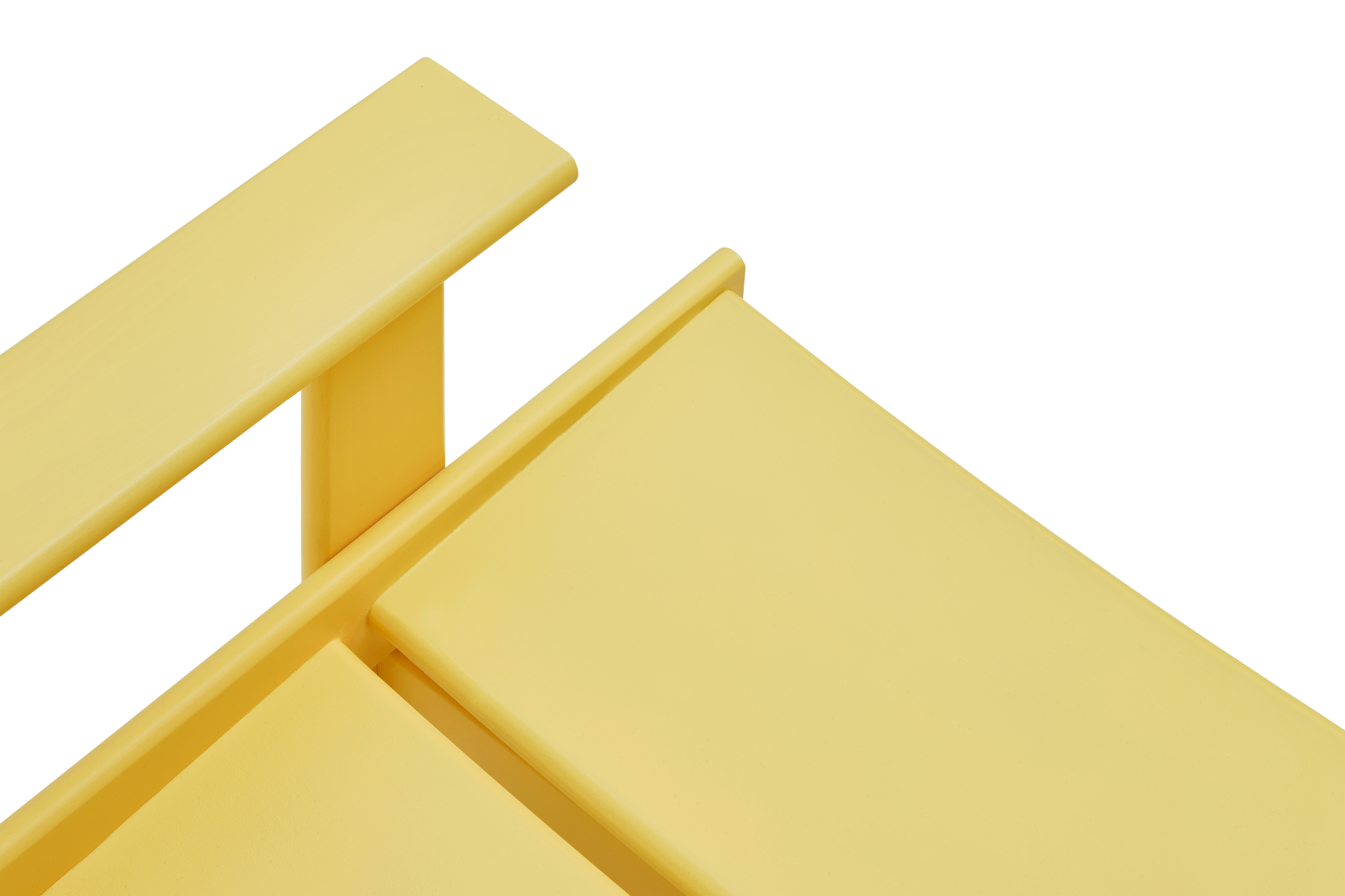 Bullnose Lounge Chair, Yellow / Taupe Sheepskin Seat Pad, Art. no. 31668 (image 8)