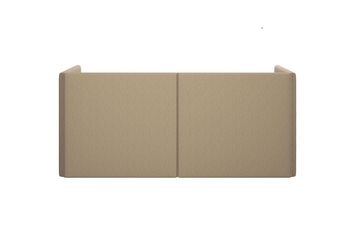 Palo Block 2-seater Sofa Medium Back with Armrests, Beige, Art. no. 31400 (image 2)