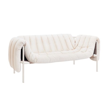Puffy 2.5-seater Sofa, Natural / Cream (UK)