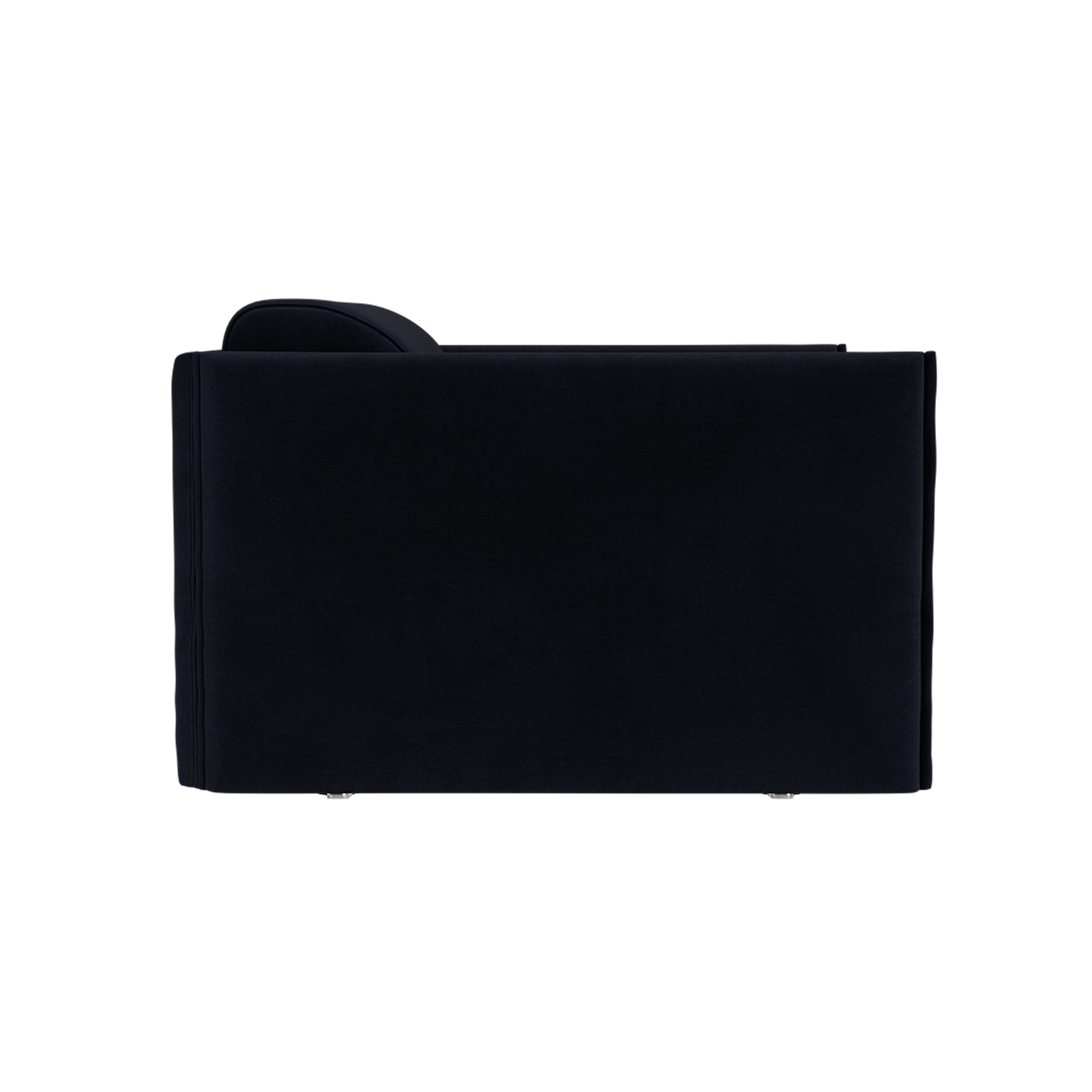 Palo Block Single-seater Medium Back, Velluto Coex VL30, Art. no. 31936 (image 3)
