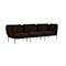 3-seater Sofa with Armrests
