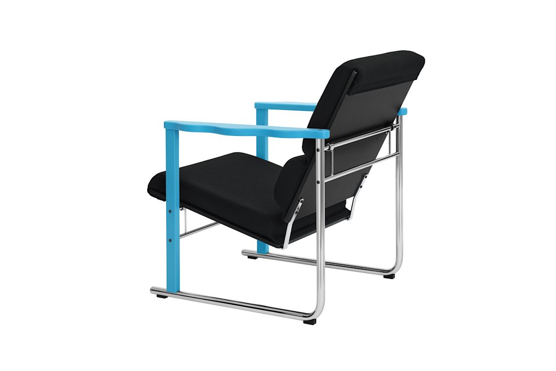 Experiment Lounge Chair, 502 / Blue / Black, Art. no. 30946 (image 4)