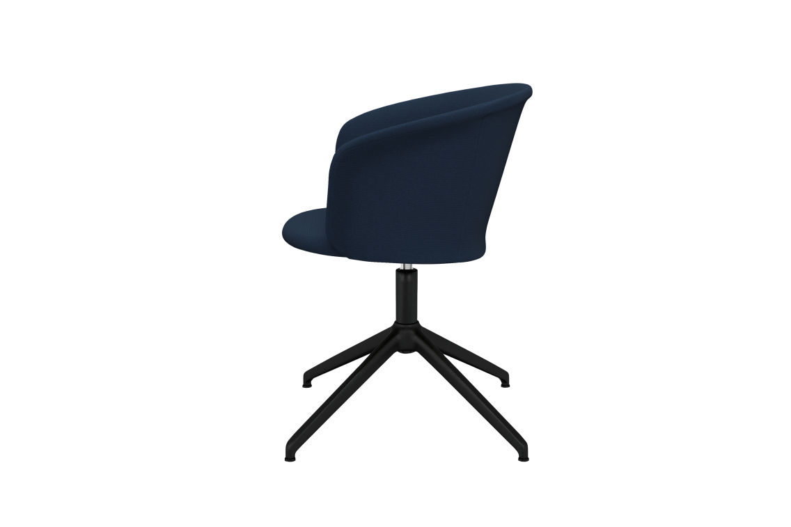 Kendo Swivel Chair 4-star Return, Dark Blue / Black, Art. no. 30967 (image 3)