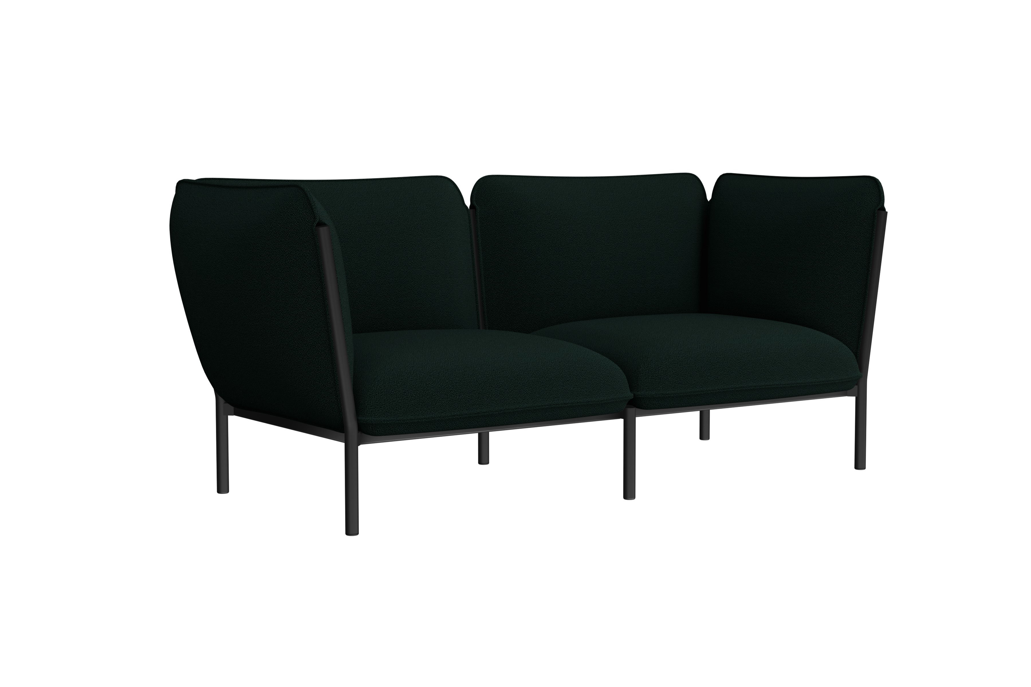Kumo 2-seater Sofa with Armrests, Pine (UK), Art. no. 20625 (image 2)