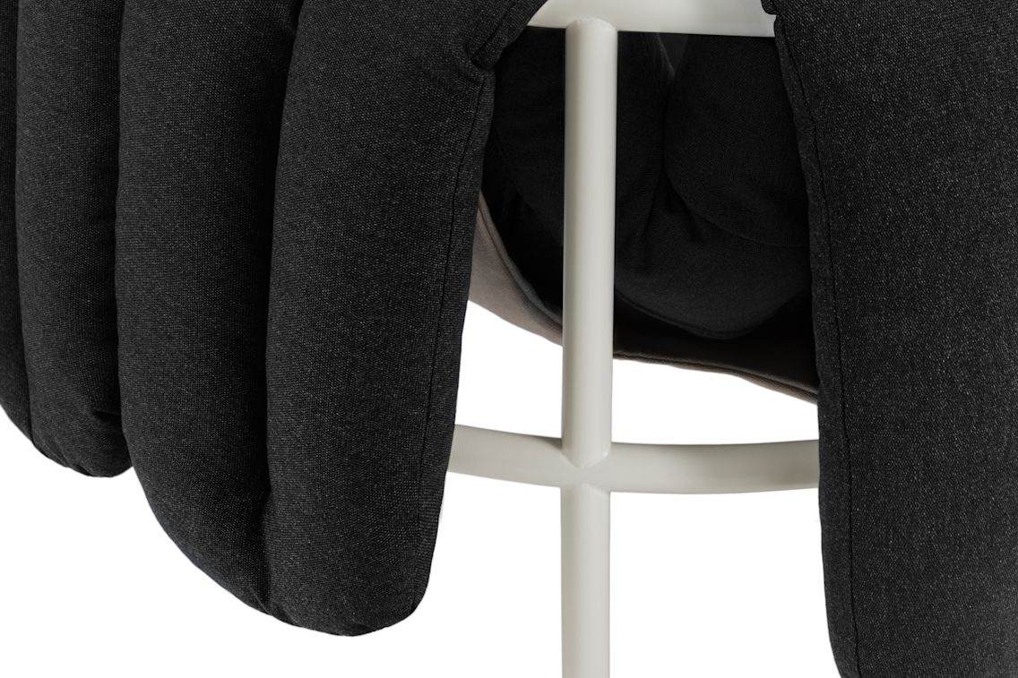 Puffy 2.5-seater Sofa, Anthracite / Cream (UK), Art. no. 20728 (image 5)