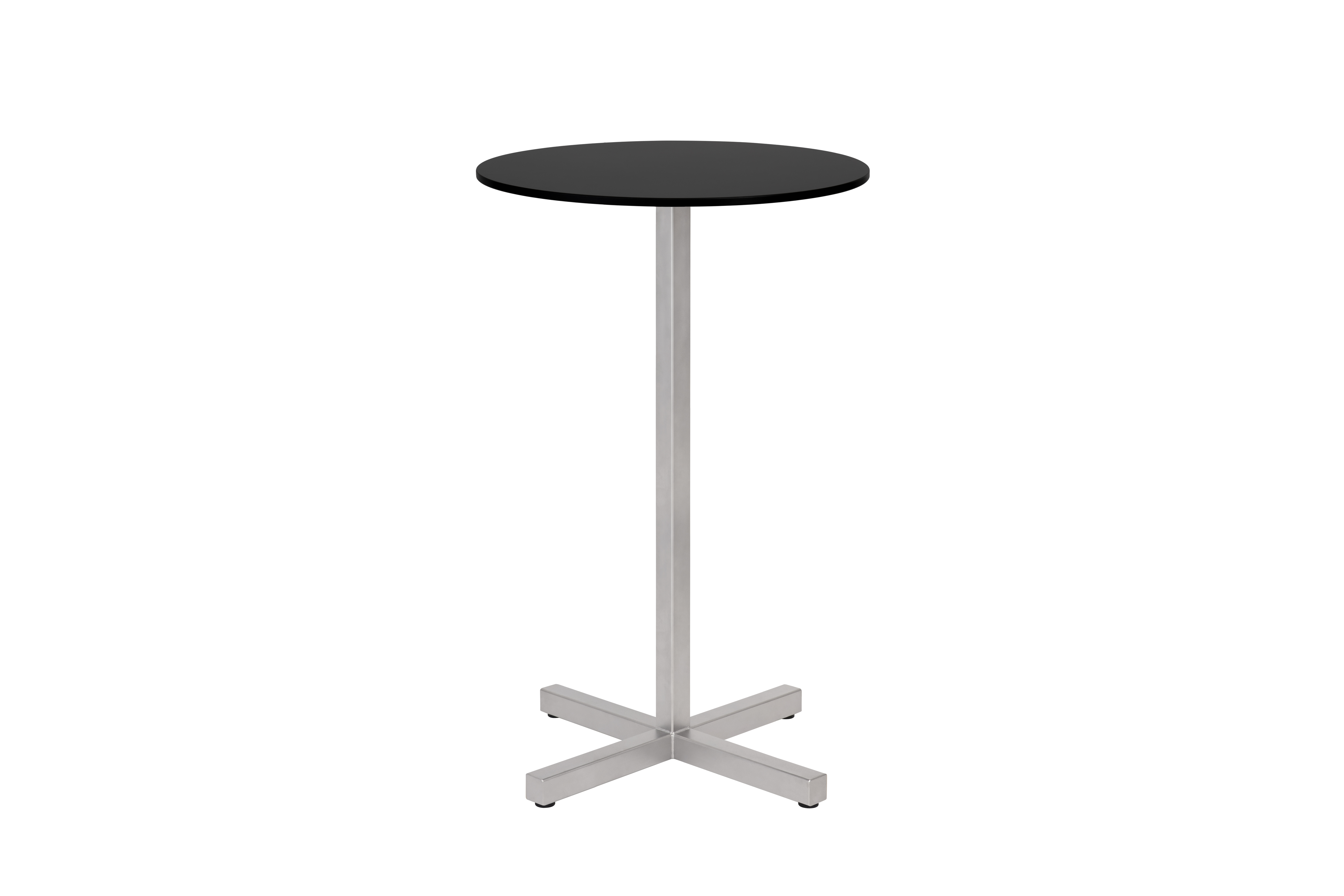 Chop Counter Table Round, Laminate / Stainless, Art. no. 31316 (image 1)