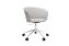 Kendo Swivel Chair 5-star Castors, Porcelain / Polished (UK), Art. no. 20518 (image 1)