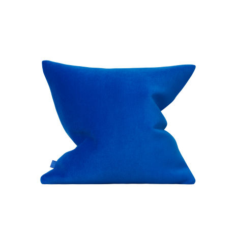 Velvet Cushion Medium, Blue