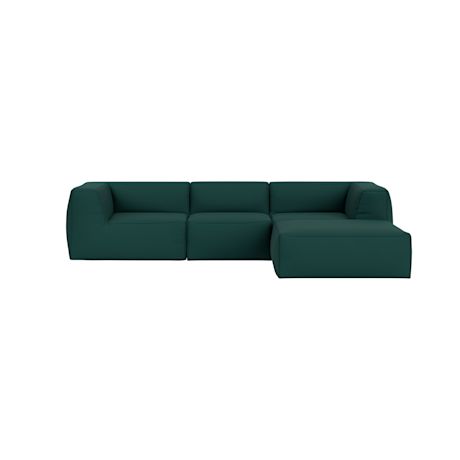Great 3-Seater Sofa Narrow Chaise Right, Autumn 0971