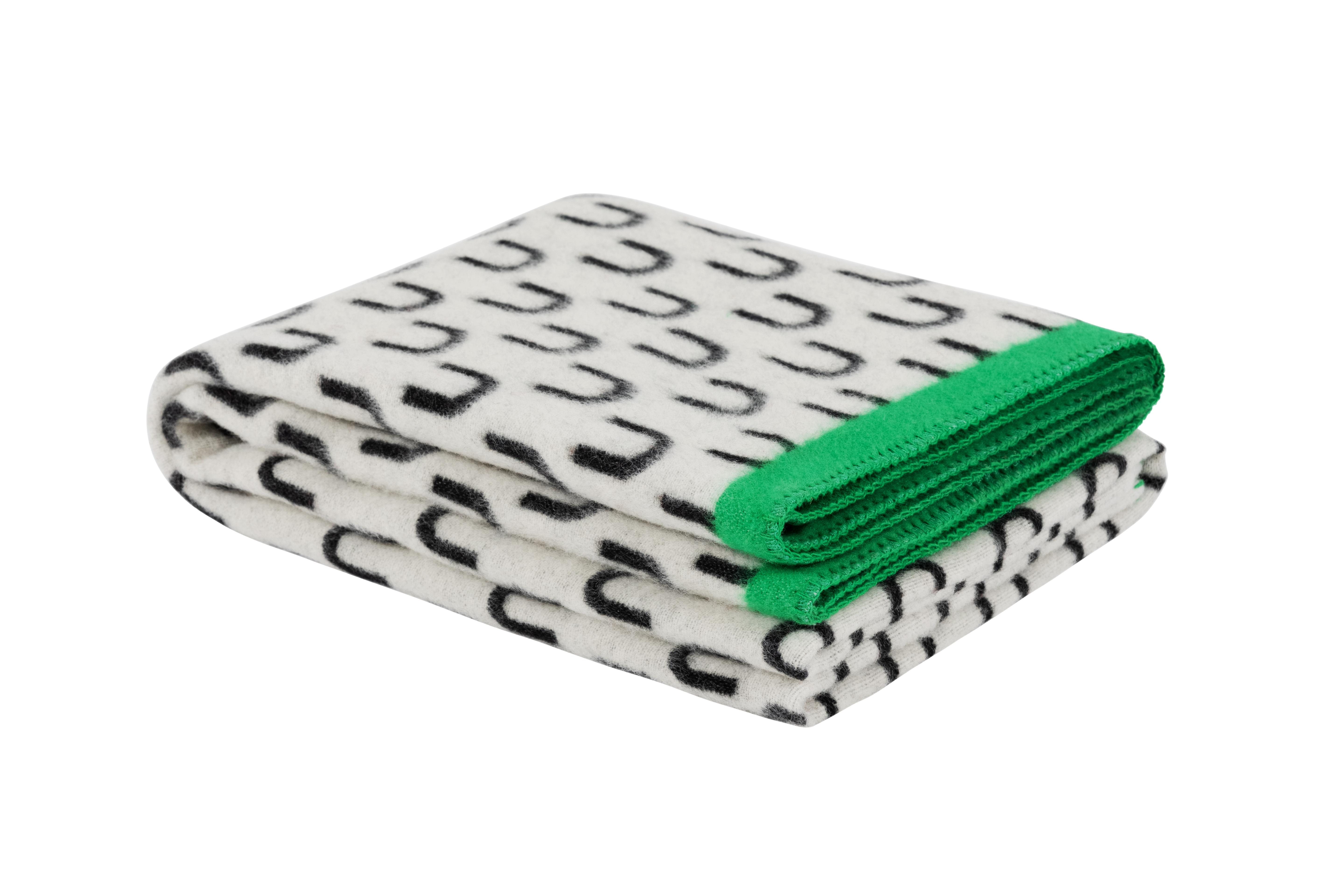 Arch Throw, Black / White / Green, Art. no. 30572 (image 1)