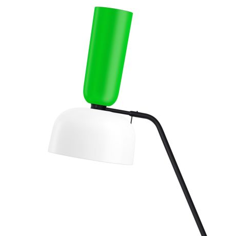 Alphabeta Floor Lamp, Luminous Green / White (UK)