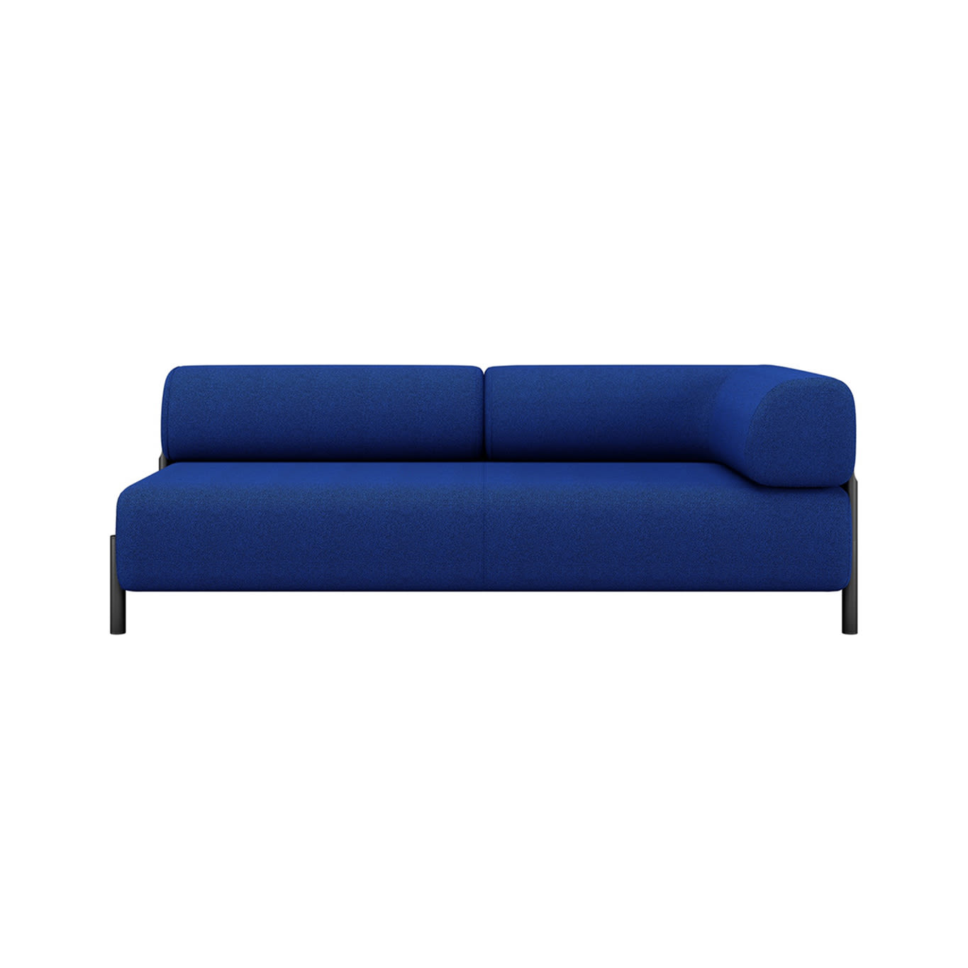 2-seater Sofa Chaise Right, Cobalt
