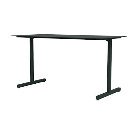 Chop Table Rectangular, Black Green