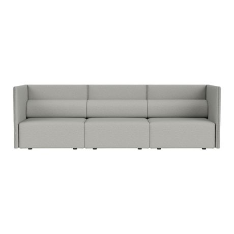 Palo Block 3-seater Sofa Medium Back, Amdal 130