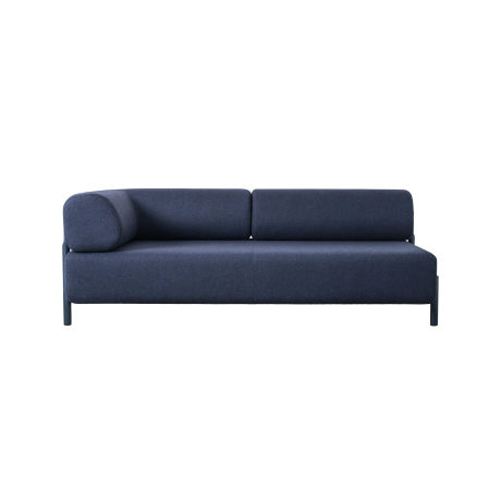 Palo 2-seater Sofa Chaise Left, Blue