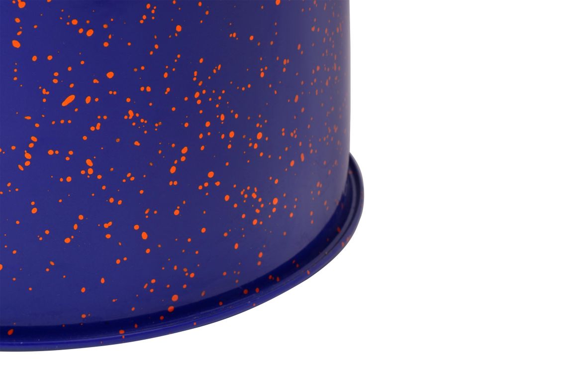 Last Stool, Blue / Orange Splatter, Art. no. 30316 (image 3)