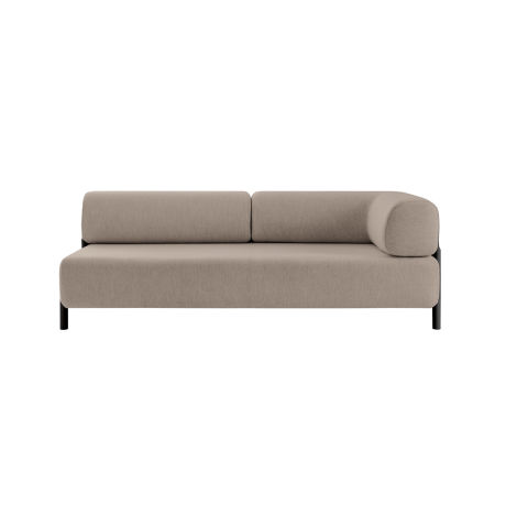 Palo 2-seater Sofa Chaise Right, Beige