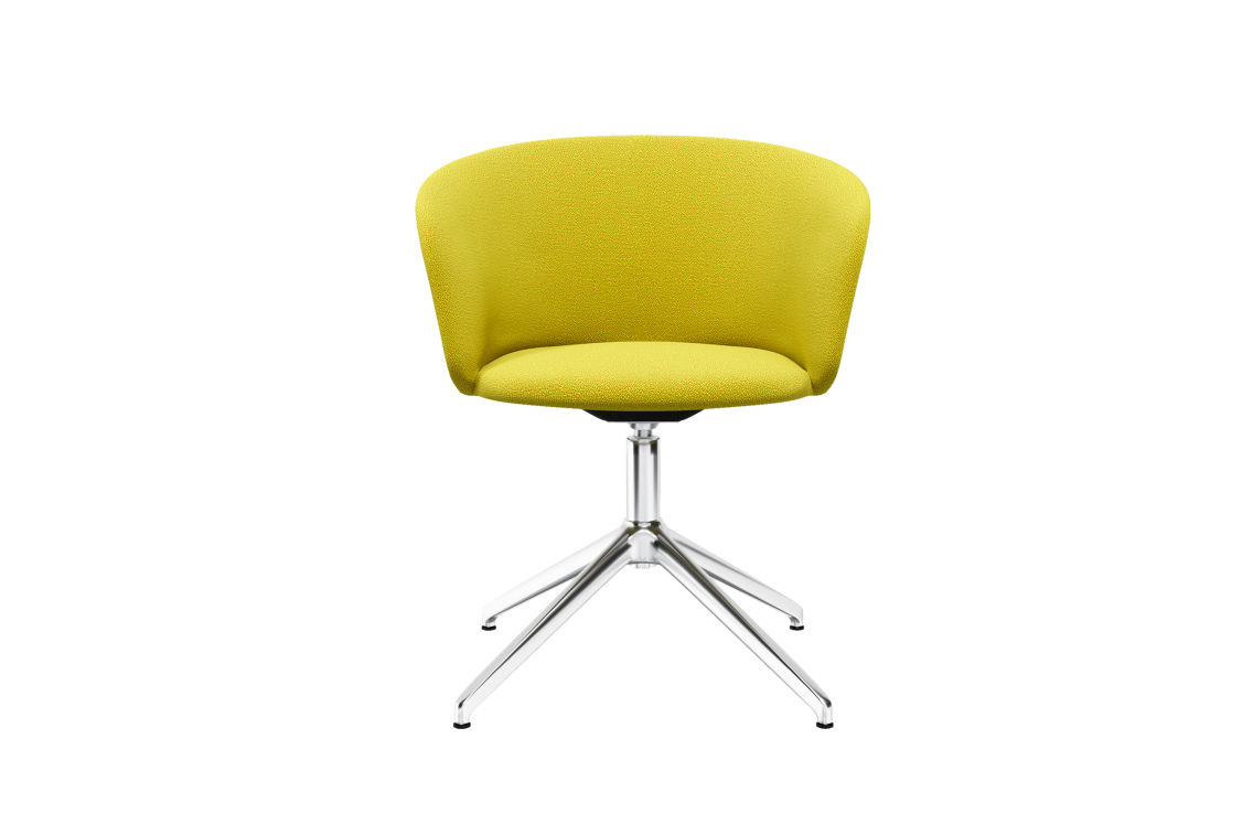 Kendo Swivel Chair 4-star Return, Tivoli / Polished, Art. no. 20204 (image 2)