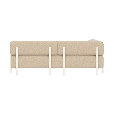Palo 2-seater Sofa Chaise Left, Storr 1501/White