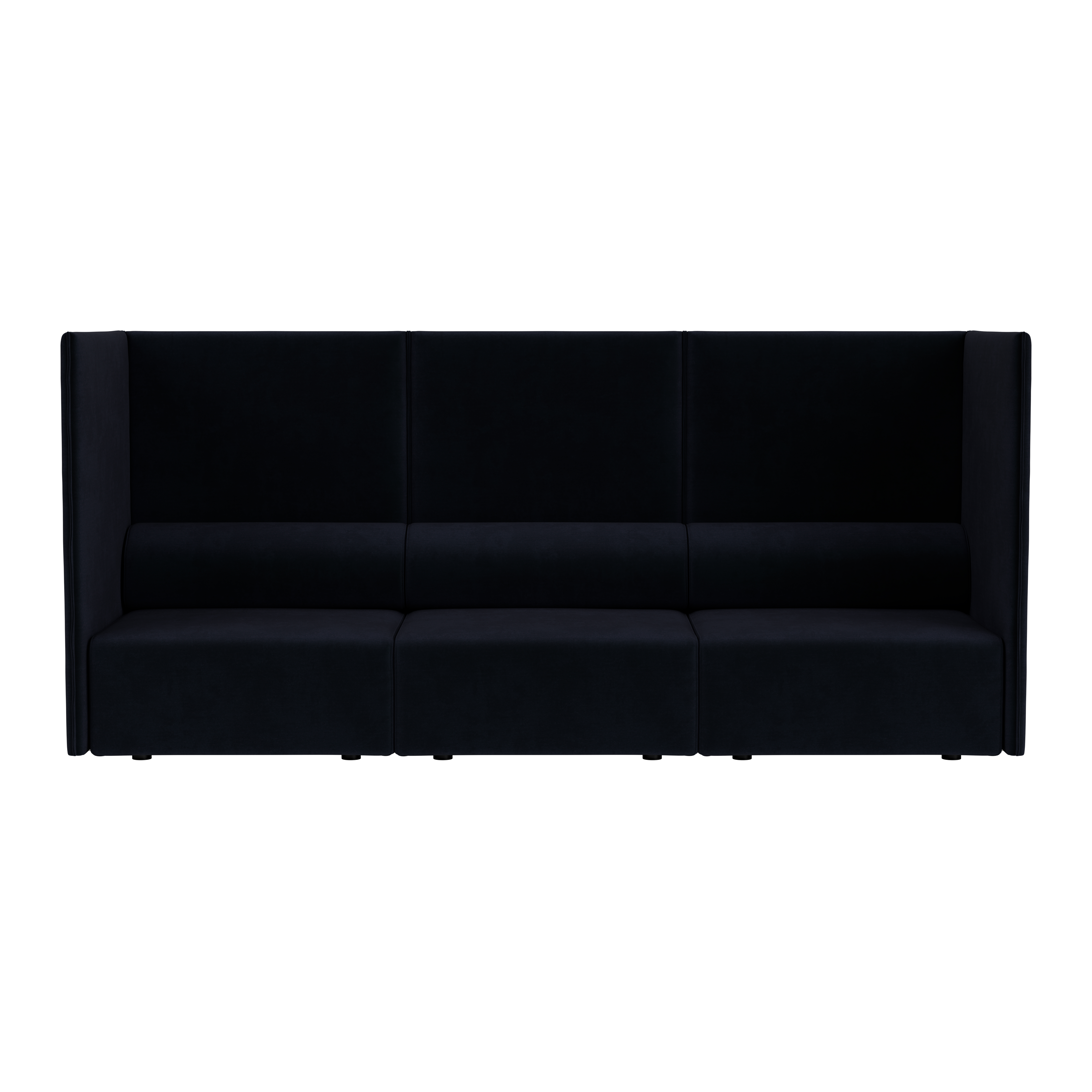 Palo Block 3-seater Sofa High Back, Velluto Coex VL30 (UK), Art. no. 31943 (image 2)