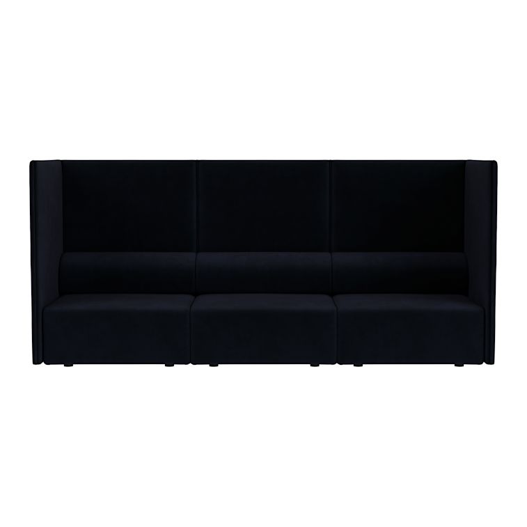 Palo Block 3-seater Sofa High Back, Velluto Coex VL30 (UK), Art. no. 31943 (image 2)