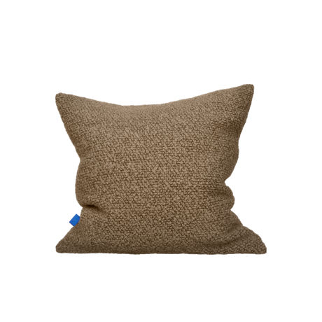 Chunky Bouclé Cushion Medium, Sawdust