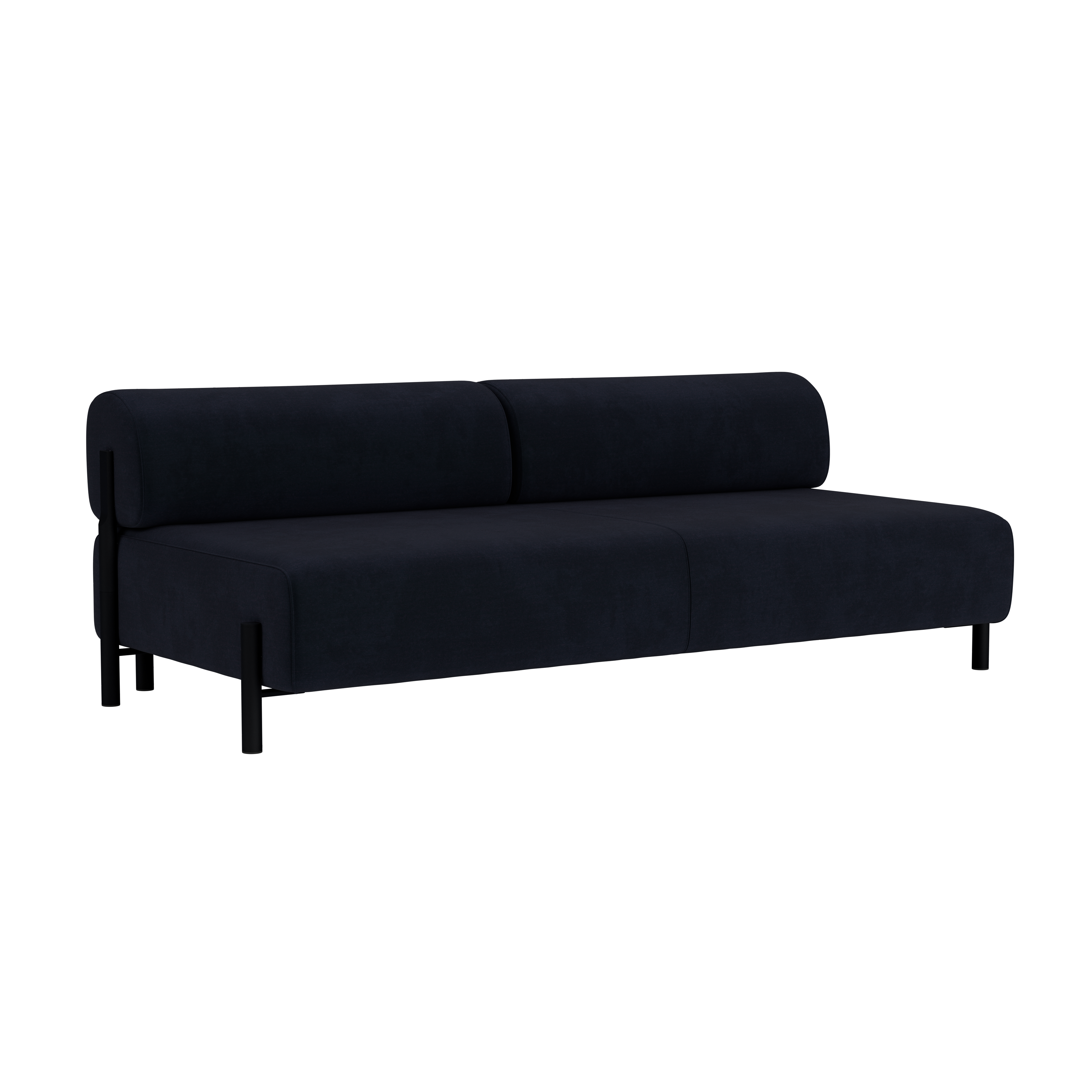Palo 2-seater Sofa, Velluto Coex VL30/Black, Art. no. 31873 (image 2)