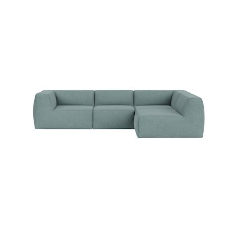 Great 3-seater Sofa Narrow Corner Right, Cifrado 0741