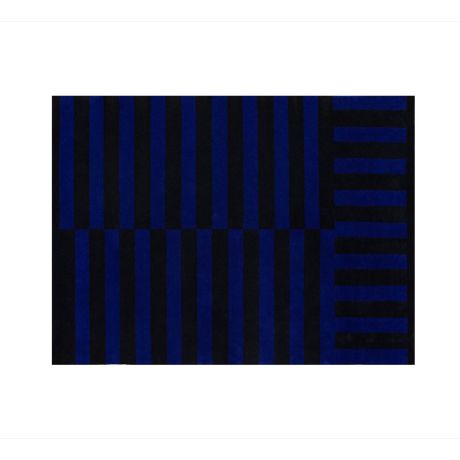 Stripe Rug Medium, Cobalt