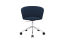Kendo Swivel Chair 5-star Castors, Dark Blue / Polished, Art. no. 30964 (image 2)