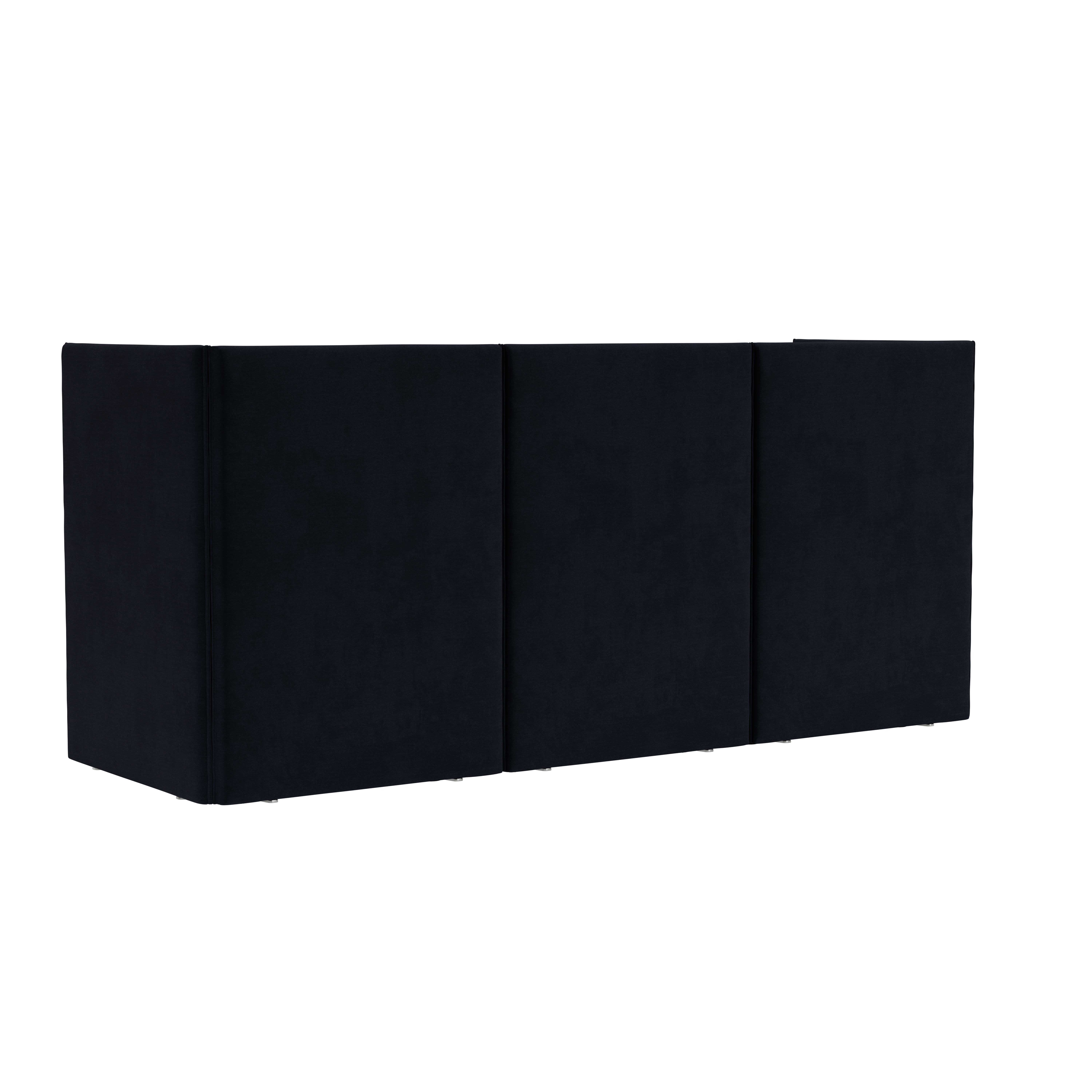 Palo Block 3-seater Sofa High Back with Armrests, Velluto Coex VL30, Art. no. 31928 (image 4)