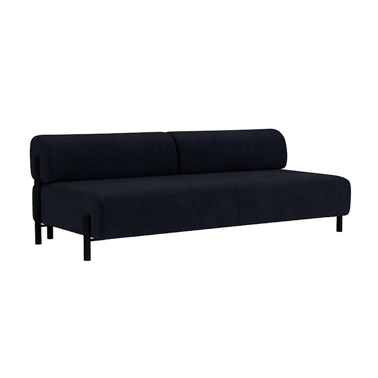 Palo 2-seater Sofa, Velluto Coex VL30/Black, Art. no. 31873 (image 1)