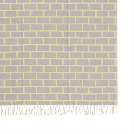 Brick Throw, Yellow / Grey