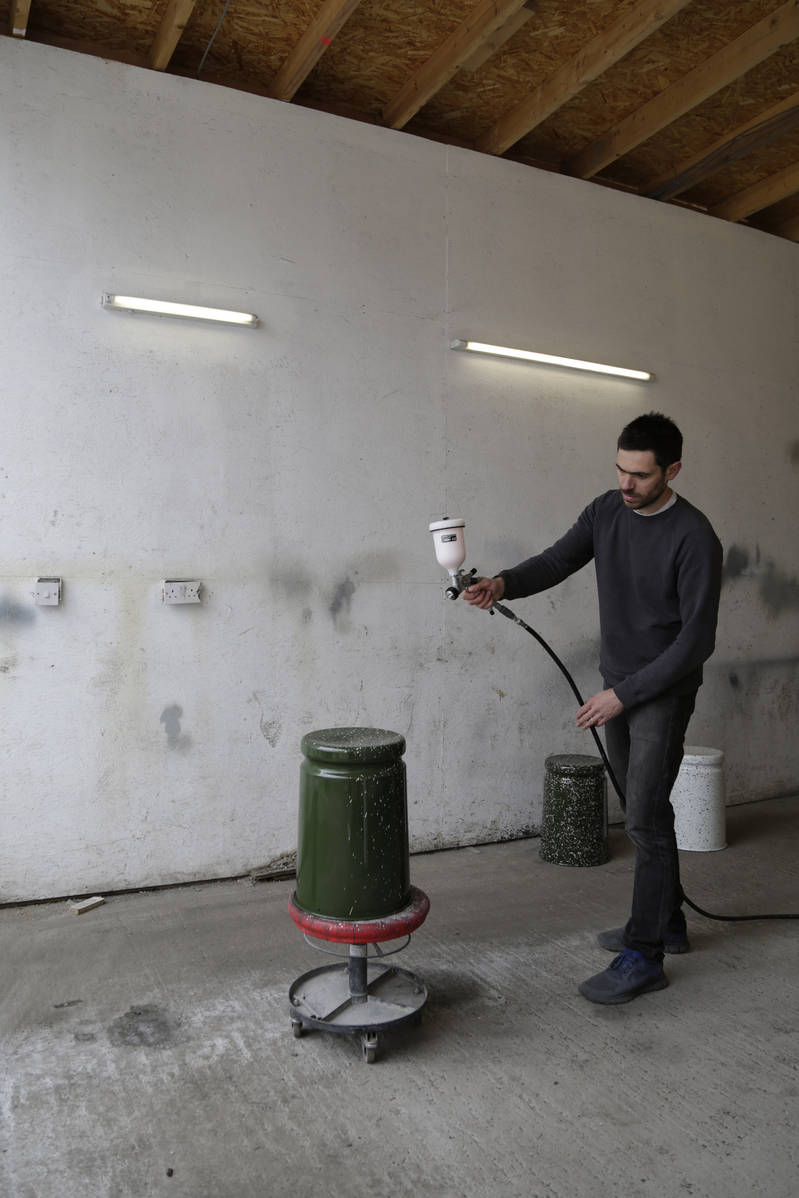 Editorial image of designer Max Lamb.