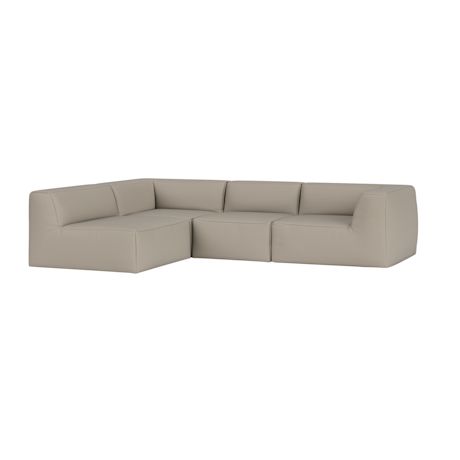 Great 3-seater Sofa Narrow Corner Left, Autumn 0331