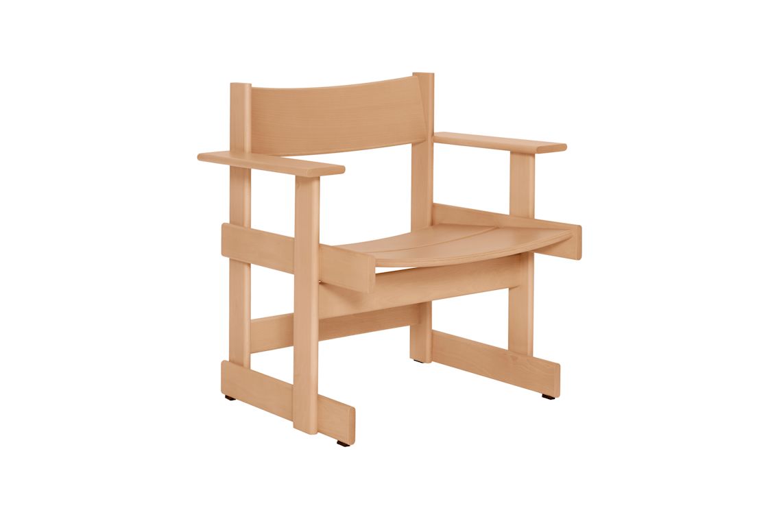 Bullnose Lounge Chair, Natural, Art. no. 30736 (image 1)